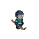 Milo in the sample club’s teal uniform