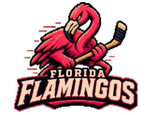 Florida Flamingos club banner with its crest and name