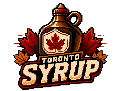 Toronto Syrup club banner with its crest and name